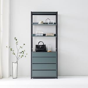 세미 시스템 드레스룸 아일랜드 서랍 선반 행거 800 (착불)