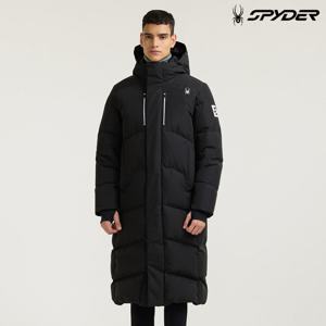 [스파이더] 공용 유로스포츠 롱다운 자켓 SPHWCNDJ222UBLK