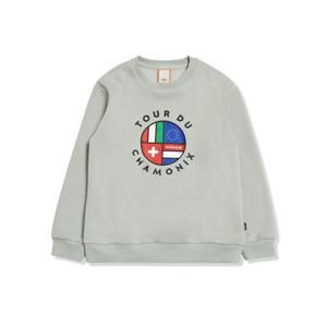 [아이더] 스투키 키즈 UNI 맨투맨 티셔츠 JUW22204