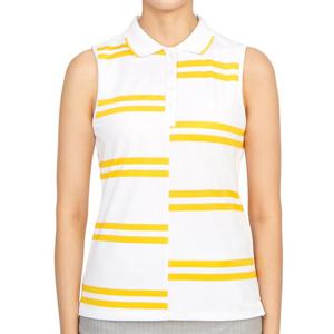 지포어 골프웨어 여성 카라 민소매니트 G4LS23K680 SNO