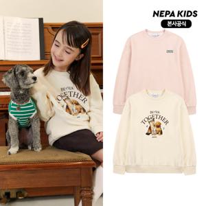 [네파키즈/택가75,000] KJF5303 틴트 펫 맨투맨 본사직영