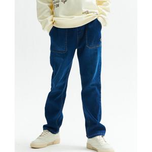 [오션스카이] 남아 슬림 베기 약기모 데님 팬츠-CEJB2302B0N