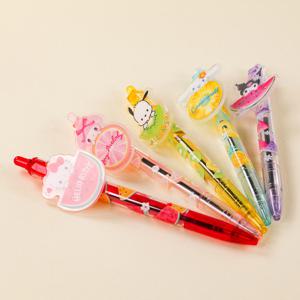 산리오 후르츠 볼펜 0.5mm 5종