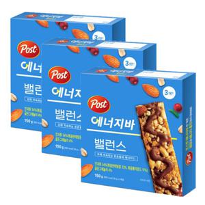 포스트 에너지바 밸런스150gx3