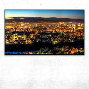 시너뷰 100인치 블랙CLR 1CM 베젤 빔스크린 단초점 초단초점