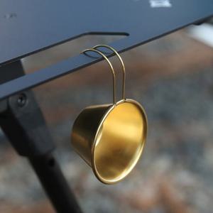 캠핑 304스텐레스 소주잔 골드 티타늄 코팅