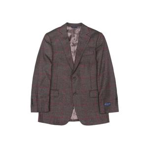 [브룩스브라더스] 레귤러핏 울 실크 2버튼 재킷 (브라운) (BBJSMF10064DF)