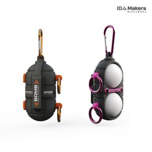 수류탄 골프볼주머니 골프공파우치 볼케이스 2구