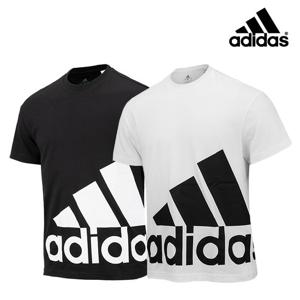 아디다스 GL T 에센셜 로고 운동 반팔티