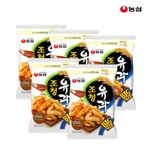 농심 조청유과 300g x 5개 대용량 과자 스낵