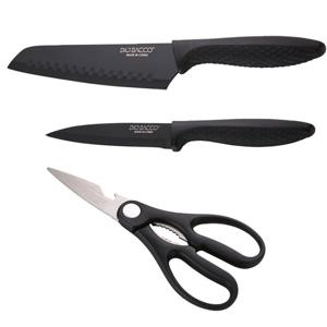 디오바코 블랙에디션 칼3종세트(식도/과도/가위)