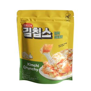 [더다믐] 김치부각 김칩스 갈릭치즈맛 40g 10봉