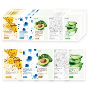 은율 내츄럴 마스크팩 베스트 50매 (5종 각 10매씩)