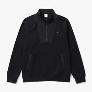 르꼬끄골프 남성 배색 반집업 하이넥 티셔츠 (GO311MTL93)