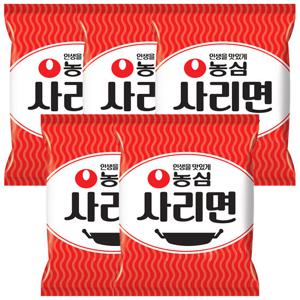 농심 사리면×5개