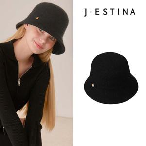 [제이에스티나] J.LETTER 앙고라버킷햇 BK (JEACEM3BF912BK260)