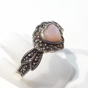 [블루케이] 자개 원석반지230902-22 14호하트