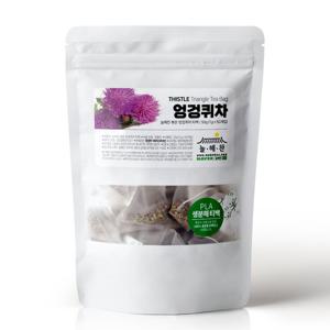 늘해찬 볶은  엉겅퀴차 티백 삼각티백 대용량 50티백