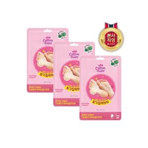 [온더바디]온더바디 코튼풋 발각질하자 풋필링팩 x 3개