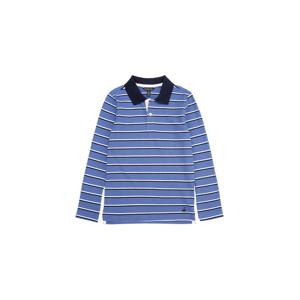 [브룩스브라더스] BB_[키즈] [남아] 코튼 피케 스트라이프 폴로 셔츠 (블루) (BBNTKB2683MDF
