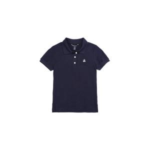 [브룩스브라더스] BB_[키즈] [여아] 코튼 피케 숏-슬리브 로고 폴로 셔츠 (네이비) (BBNTKG269