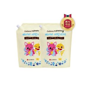 [베비언스]베비언스 핑크퐁 유아세제 대용량 캡리필 2.2L x 2개