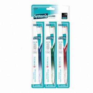 [시스테마] 스탠다드 칫솔 3개