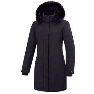 [콜핑]LD18 여성 겨울 RDS인증 후드탈부착 폭스퍼 롱기장 구스다운점퍼 KSO8546W