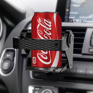 [무케]레모토_ 차량용 송풍구 컵홀더 블랙 조수석 음료 거치대