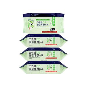 크린랩 간편 물걸레 청소포 표준형 40매 x 4개 / 베이킹소다