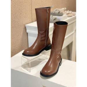 노튼 세이브존06 넬리스 라운드 미들부츠 4cm 2N3J186