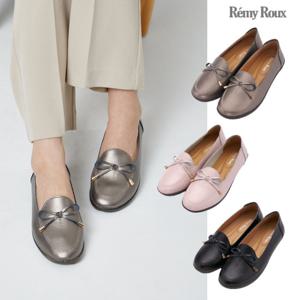 [레미록스] 여성 소가죽 발편한 경량 로퍼 3cm (빠른배송)