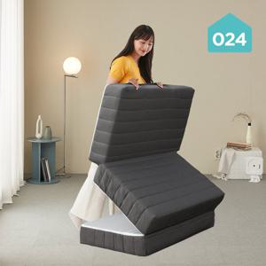 024홈 국민토퍼 3단 접이식 매트리스 푹신한 16cm 퀸