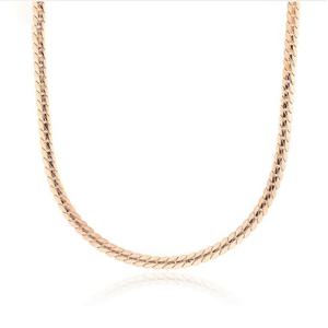 [GB] 3.5mm 볼륨스네이크 14k GOLD 목걸이 LNC22011G