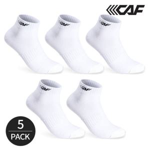 르까프 남성 빅로고 발목양말 5P_WH