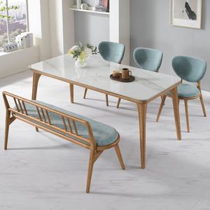 에보니아 미야 양면세라믹 6인용 식탁세트 (의자3+벤치1) [수도