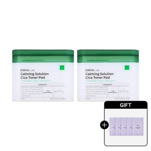 은율 랩 카밍 솔루션 시카 토너패드 60매 2개 [+마스크팩 5매]