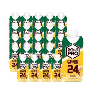 오리온 닥터유 프로 단백질 드링크 바나나 250ml x 24