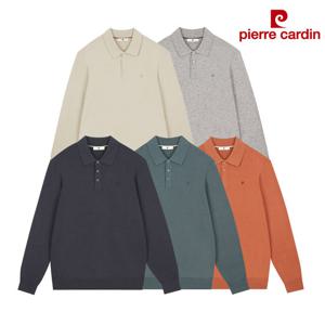 [피에르가르뎅] 텍스쳐 카라 니트 POKT3351