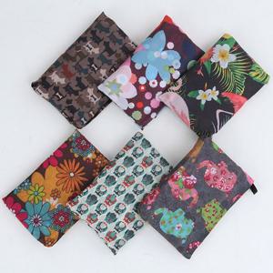 랜덤 x2개 세트 에코백 휴대용 장바구니 가벼운