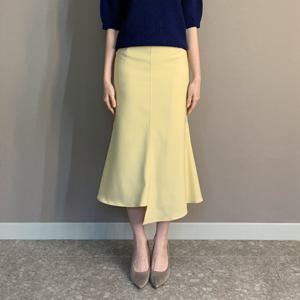 [파슨스] 언밸런스  머메이드 스커트 MSPR3SK02