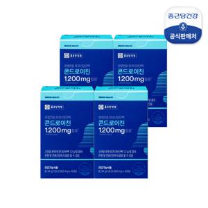 [종근당건강] 관절연골 뮤코다당단백 콘드로이친 4박스(4개월분)