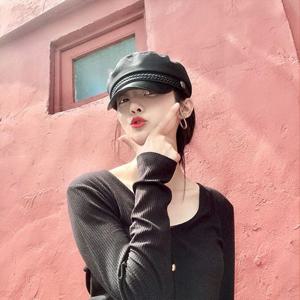 여성 뉴베이직 빵모자 베레모 뉴스보이캡 은장 헌팅캡