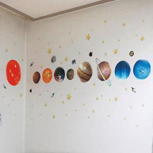 조인컴퍼니 야광 벽꾸미기 스티커(우주행성) 2종택1