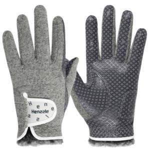 남성용 여성용 겨울 방한 핸즐 필드용 파크 기모 골프 장갑