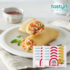 종근당건강 테이스틴 단백질 두부리또 칠리살사치킨 130g 10개입