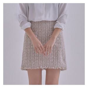[미쏘][미쏘]트위드 투포켓 미니 스커트