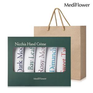[메디플라워]니치아 퍼퓸 핸드크림 5종세트+쇼핑백
