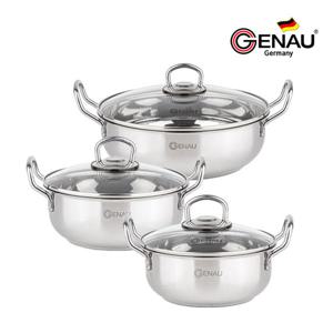 [제너] 스타빌 IH 스텐 양수냄비 3종세트