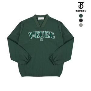 [탑보이][탑보이] 포르투갈 오버핏 바람막이 맨투맨 (PN035)